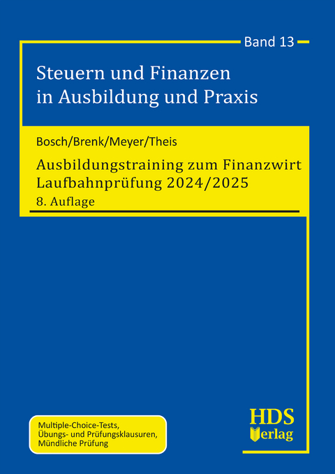 Ausbildungstraining zum Finanzwirt Laufbahnpr&uuml;fung 2024/2025 - Bianca Bosch, Martin Brenk, Lisa Meyer, Sebastian Theis
