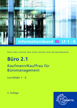 Büro 2.1, Informationsband XL, Lernfelder 1-6