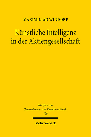 Künstliche Intelligenz in der Aktiengesellschaft