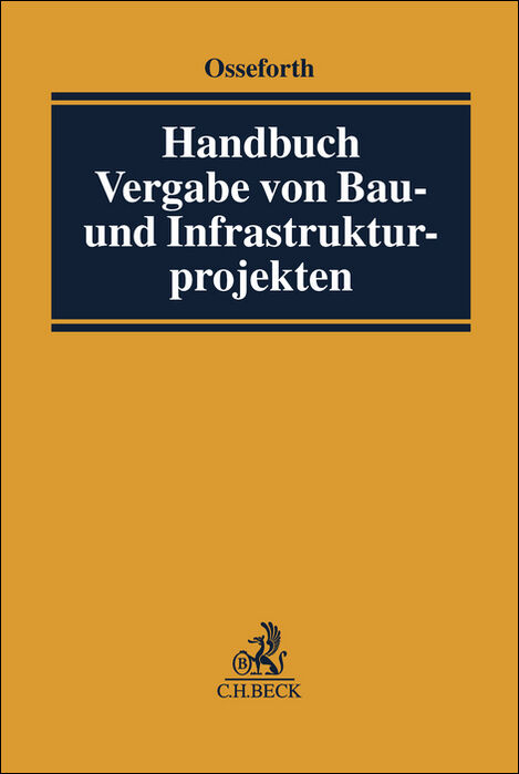 Handbuch Vergabe von Bau- und Infrastrukturprojekten - 