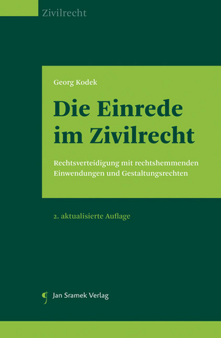 Die Einrede im Zivilrecht