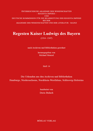 Regesten Kaiser Ludwigs des Bayern (1314-1347)