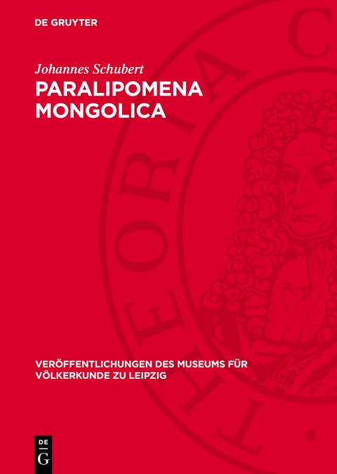 Paralipomena Mongolica - Johannes Schubert