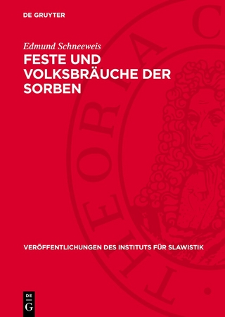 Feste und Volksbräuche der Sorben