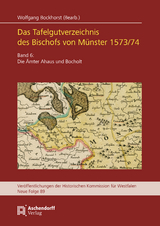 Das Tafelgutverzeichnis des Bischofs von M&uuml;nster 1573/74. - 