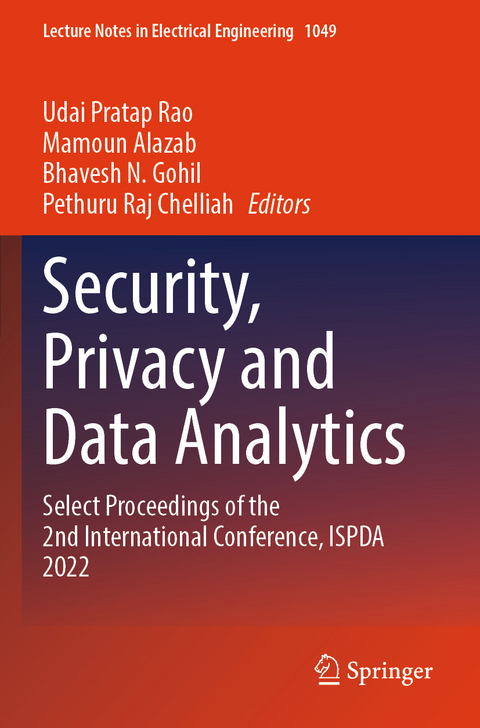 Security, Privacy and Data Analytics - 