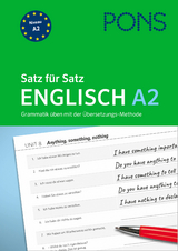 PONS Satz f&uuml;r Satz Englisch A2