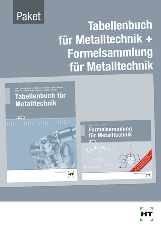 Paketangebot Tabellenbuch für Metalltechnik und Formelsammlung für Metalltechnik