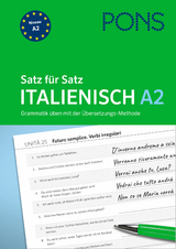 PONS Satz f&uuml;r Satz Italienisch A2