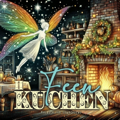 Feen K&uuml;chen Malbuch f&uuml;r Erwachsene 2 - Monsoon Publishing, Musterst&uuml;ck Grafik