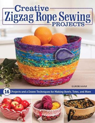 Creative zigzag rope sewing projects