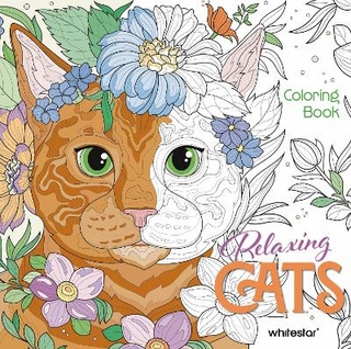 Relaxing Cats Colouring Book
