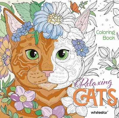 Relaxing Cats Colouring Book