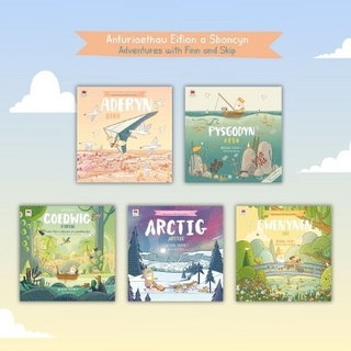 Pecyn Anturiaethau Eifion a Sboncyn / Pack of Eifion and Sboncyn's Adverntures books