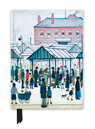 L.S. Lowry: Market Scene (Foiled Journal)