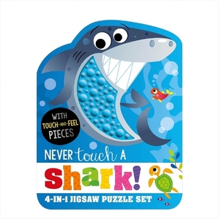Never Touch a Shark Jigsaw Puzzle Set