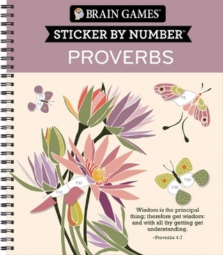 Brain Games - Sticker by Number: Proverbs (28 Images to Sticker)
