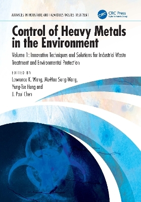 Control of Heavy Metals in the Environment, Volume 1