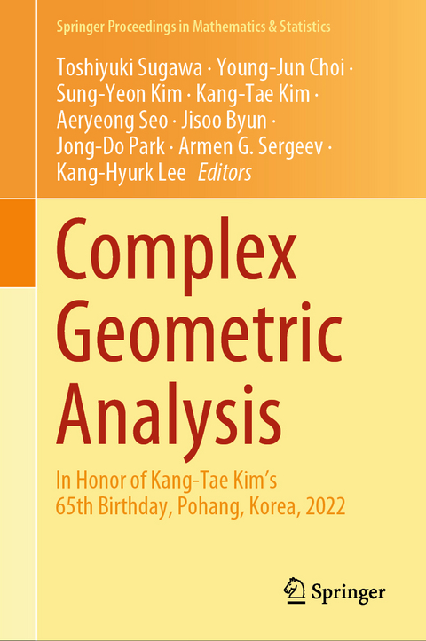 Complex Geometric Analysis - 