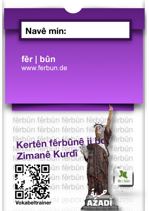 Kurdisch Lernen mit Karteikarten