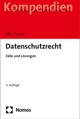 Datenschutzrecht - Martin Eßer, Lorenz Franck