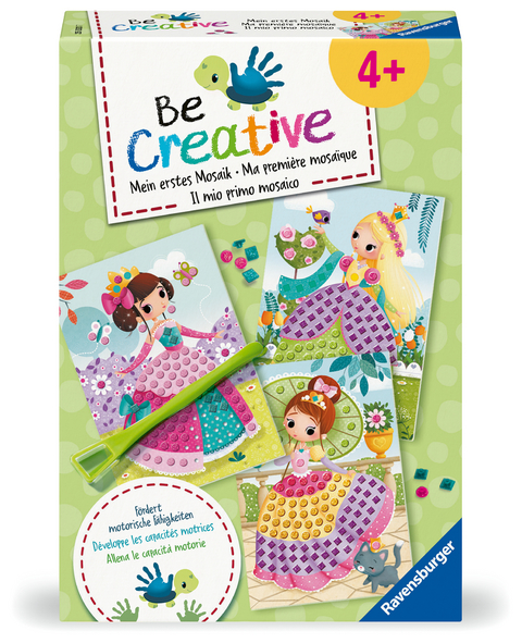 BeCreative Midi - Bastelset DIY Mosaik Prinzessinnen