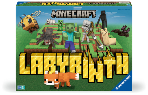 Minecraft Labyrinth - Gesellschaftsspiel & Brettspiel ab 7 Jahre - Max J. Kobbert