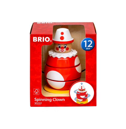 BRIO Infant/ Toddler - Dr&uuml;ck- & Dreh-Clown