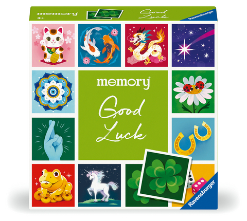 memory&reg; moments - Good Luck - Gesellschaftsspiel & Brettspiel ab 3 Jahre - William H. Hurter