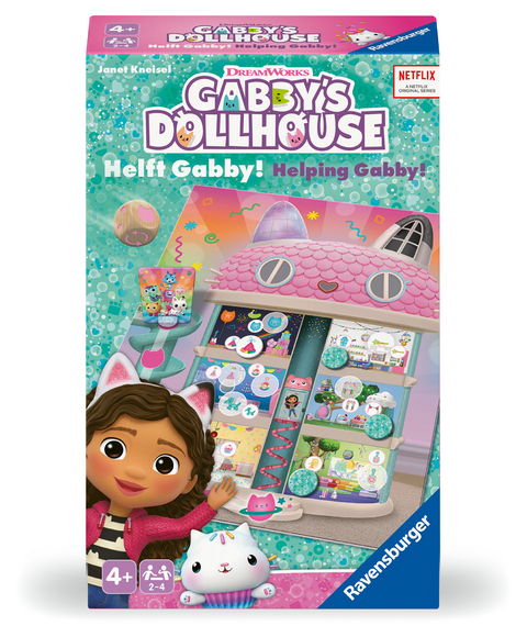 Gabby's Dollhouse - Helft Gabby! - Reisespiel ab 4 Jahre - Janet Kneisel