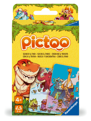Pictoo Dino-Welt - Kartenspiel ab 4 Jahre