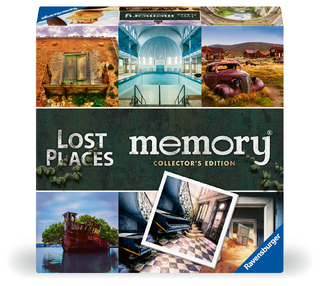 Collector's memory® Lost Places - Gesellschaftsspiel & Brettspiel ab 6 Jahre