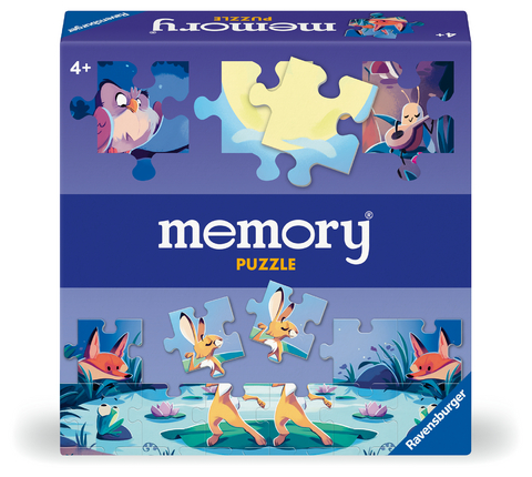 memory&reg; Puzzle Tiere am Teich - Kinderspiel ab 4 Jahre