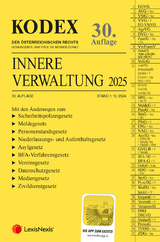 KODEX Innere Verwaltung 2025 - inkl. App - Doralt, Werner