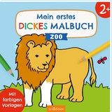 Mein erstes dickes Malbuch ab 2 &ndash; Zoo