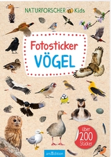 Naturforscher-Kids &ndash; Fotosticker V&ouml;gel