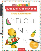 Lernraupe &ndash; Ruckzuck weggewischt! Erste Buchstaben