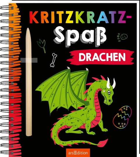 Kritzkratz-Spa&szlig; Drachen