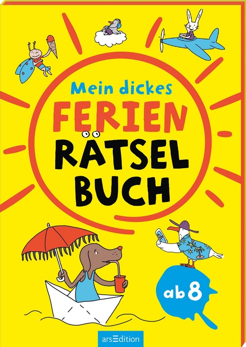 Mein dickes Ferien-R&auml;tselbuch