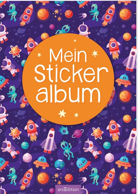 Mein Stickeralbum – Weltall