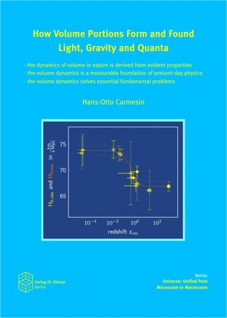 How Volume Portions Form and Found Light, Gravity and Quanta
