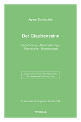 Der Glaubenssinn - Agnes Slunitschek
