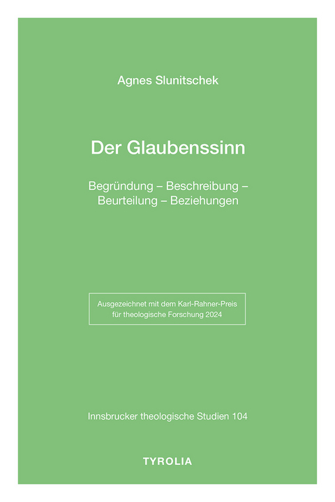 Der Glaubenssinn - Agnes Slunitschek