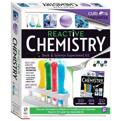 Curious Universe Reactive Chemistry Kit - Hinkler Pty Ltd