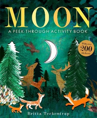 Moon: A Peek-Through Activity Book: With over 200 stickers