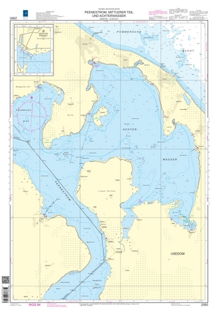 Peenestrom, mittlerer Teil und Achterwasser