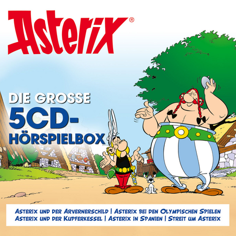 Asterix - Die gro&szlig;e 5-CD H&ouml;rspielbox Vol. 3 - Ren&eacute; Goscinny, Albert Uderzo