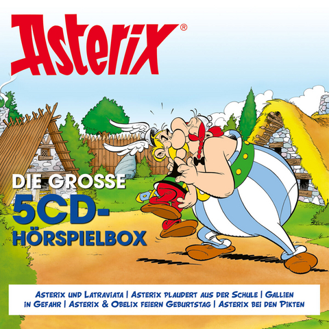 Asterix - Die gro&szlig;e 5-CD H&ouml;rspielbox Vol. 7 - Ren&eacute; Goscinny, Albert Uderzo