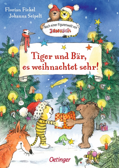 Nach einer Figurenwelt von Janosch. Tiger und B&auml;r, es weihnachtet sehr! - Florian Fickel