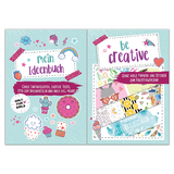 Mein Ideenbuch &ndash; mit Eintraglisten, Challenges und DIY-Ideen, inkl. Papiere und Doodle-Sticker